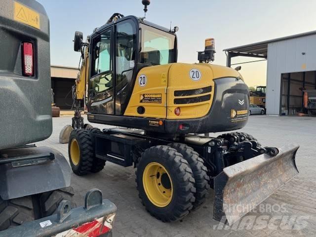 Yanmar B 110 W Колёсные экскаваторы