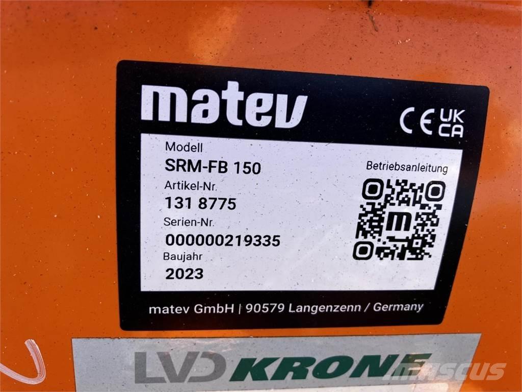 Matev SRM-FB 150 Навесные фронтальные погрузчики