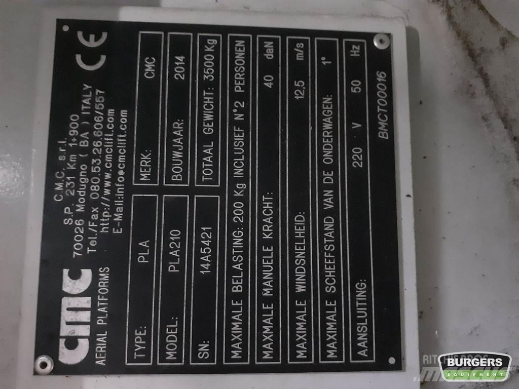 CMC PLA 210 Телескопические подъемники