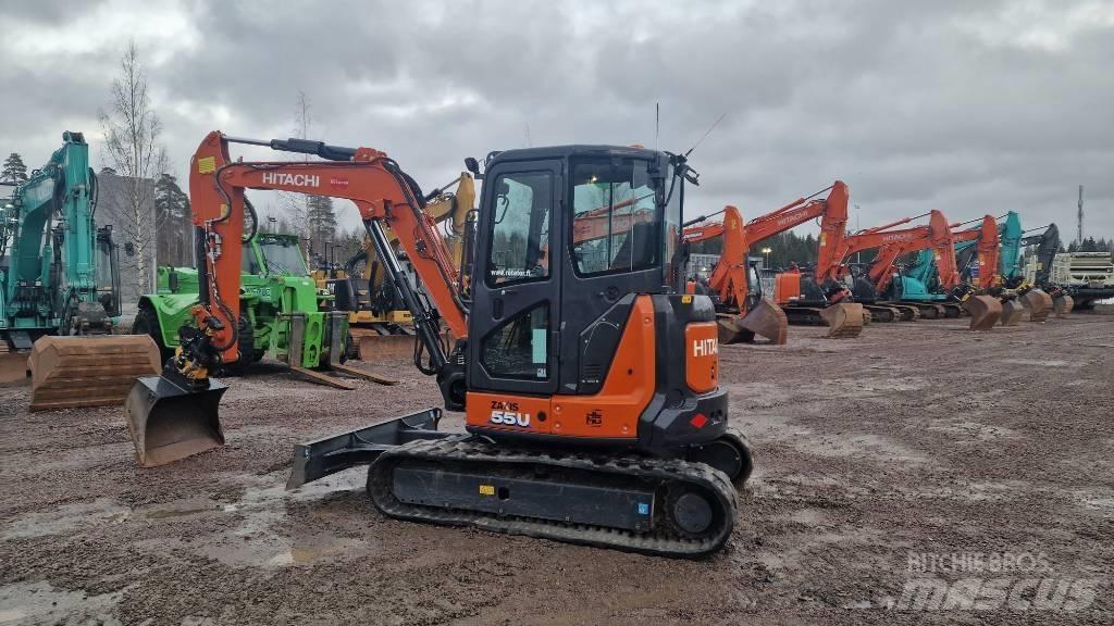 Hitachi ZX55-6CLR Мини-экскаваторы