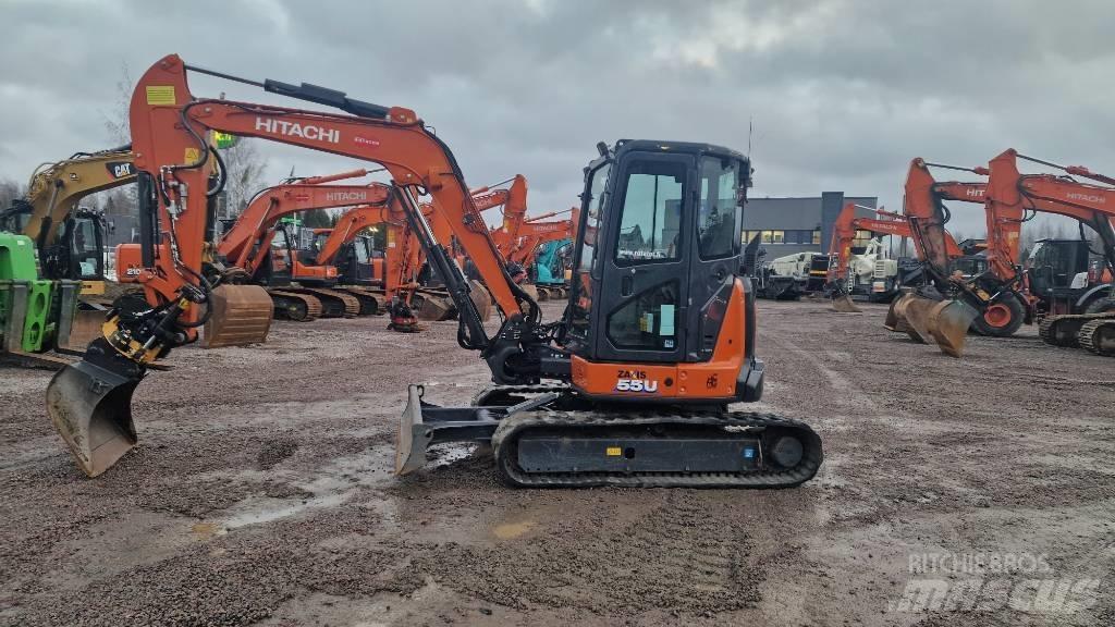 Hitachi ZX55-6CLR Мини-экскаваторы