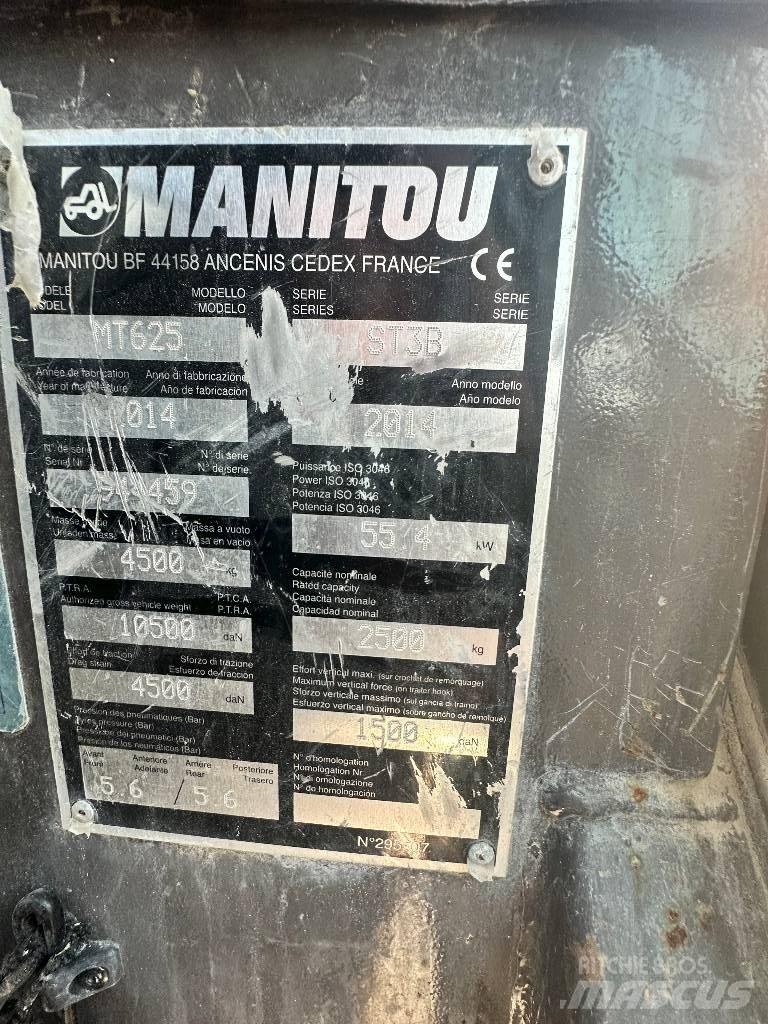 Manitou MT 625 Телескопические погрузчики