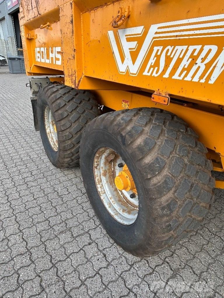 Western 160LHS Тракторные самосвальные прицепы