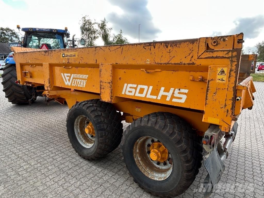 Western 160LHS Тракторные самосвальные прицепы