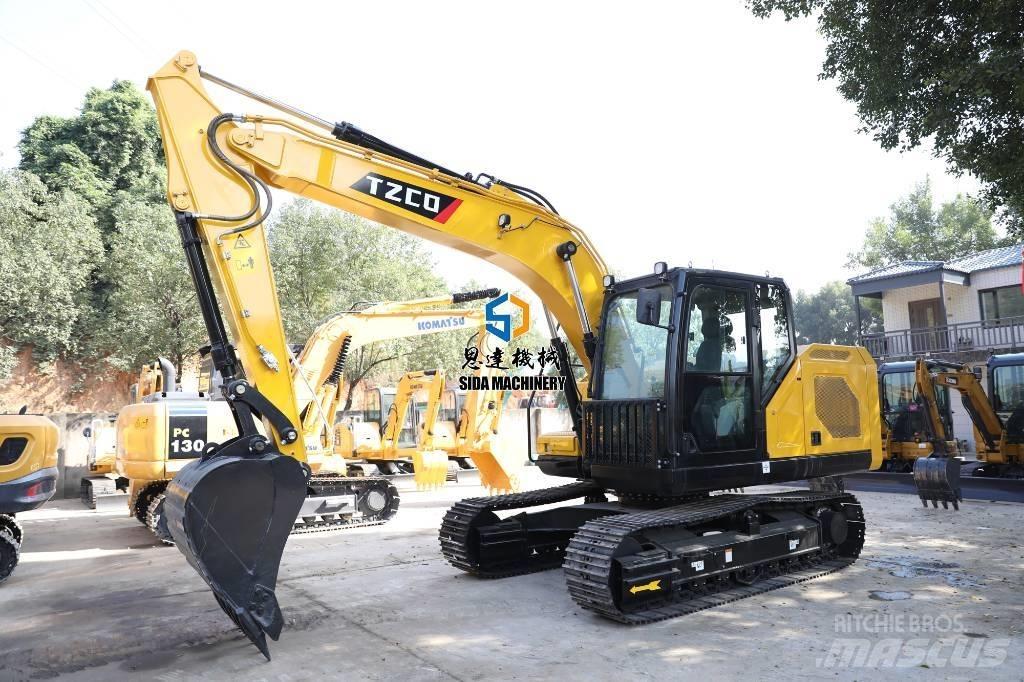 TZCO TZ130 Малые экскаваторы 7т-12т