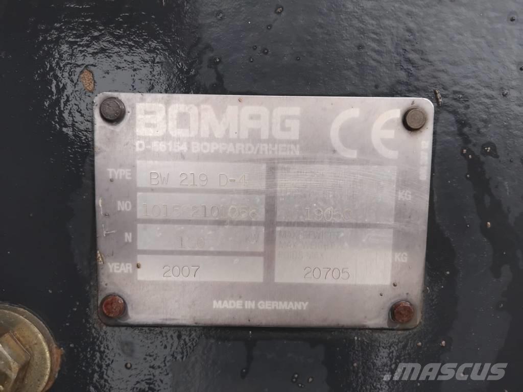 Bomag BW 219 D-4 Грунтовые катки