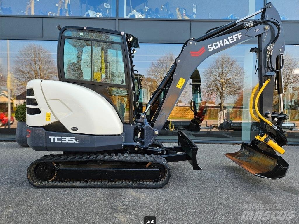 Terex tc35-2 Мини-экскаваторы