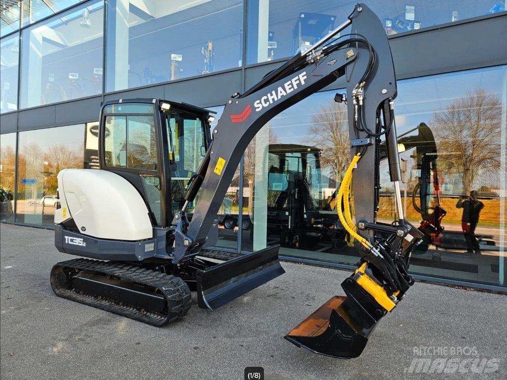 Terex tc35-2 Мини-экскаваторы