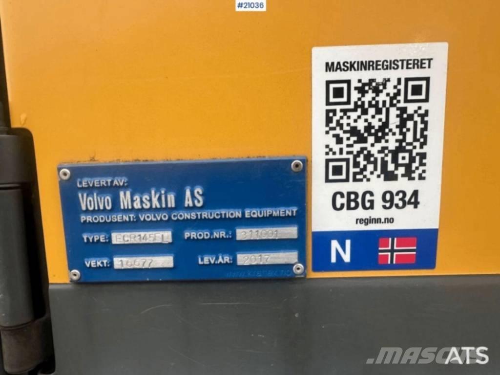 Volvo ECR 145 Гусеничные экскаваторы