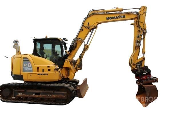 Komatsu PC 118 MR-8 Боны и ковши