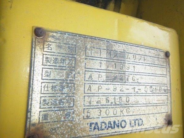 TADANO AP-92TG Коленчатые подъемники
