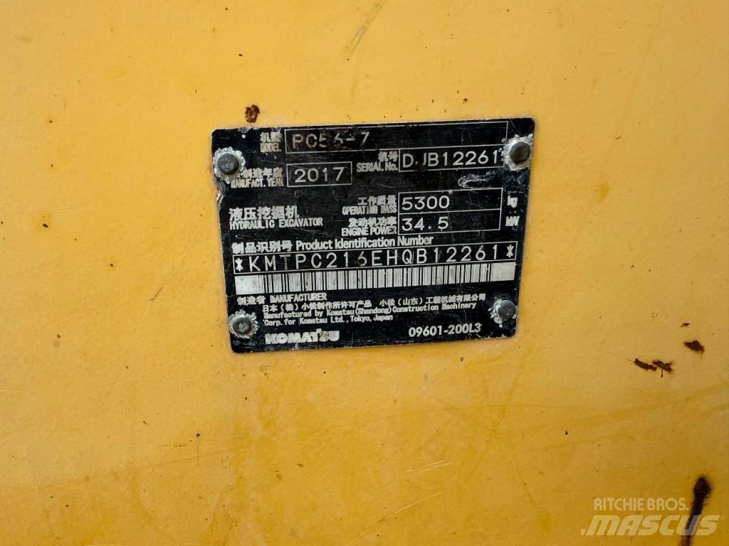 Komatsu PC 56-7 Мини-экскаваторы