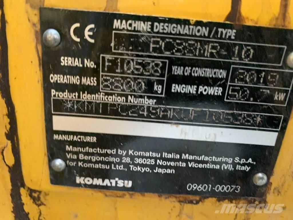 Komatsu PC 88 MR-10 Гусеничные экскаваторы