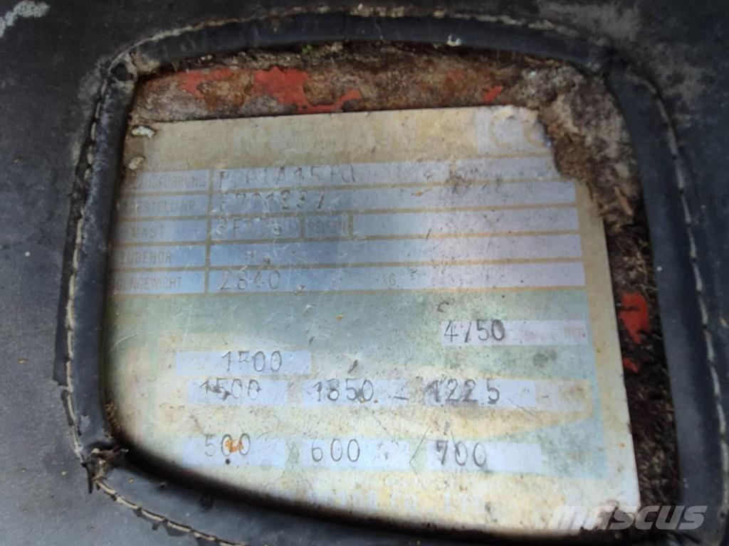 Nissan pd01a15po Газовые погрузчики