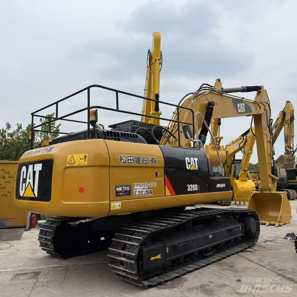 CAT 326D2 Малые экскаваторы 7т-12т