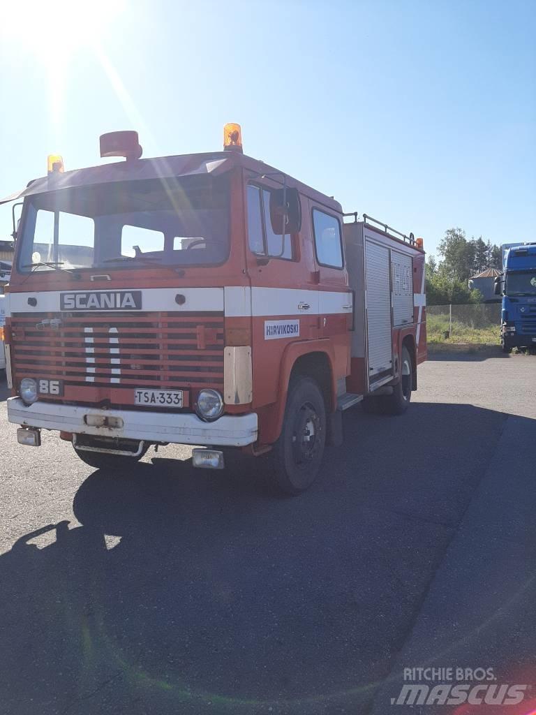 Scania LB86 Пожарные машины