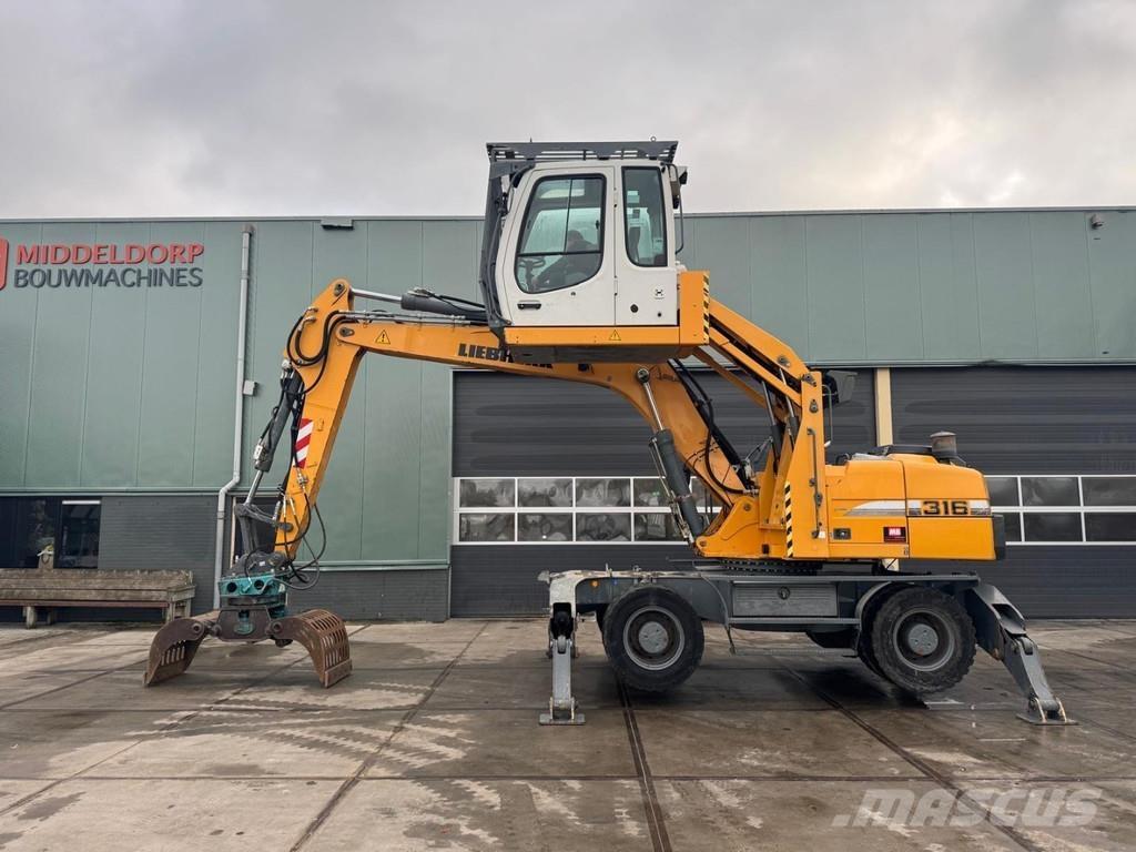 Liebherr A 316 Перегружатели металлолома/промышленные погрузчики