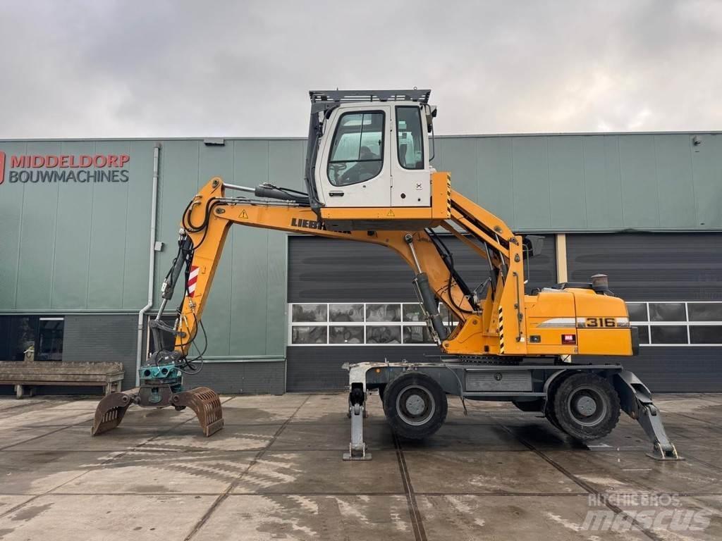 Liebherr A 316 Перегружатели металлолома/промышленные погрузчики