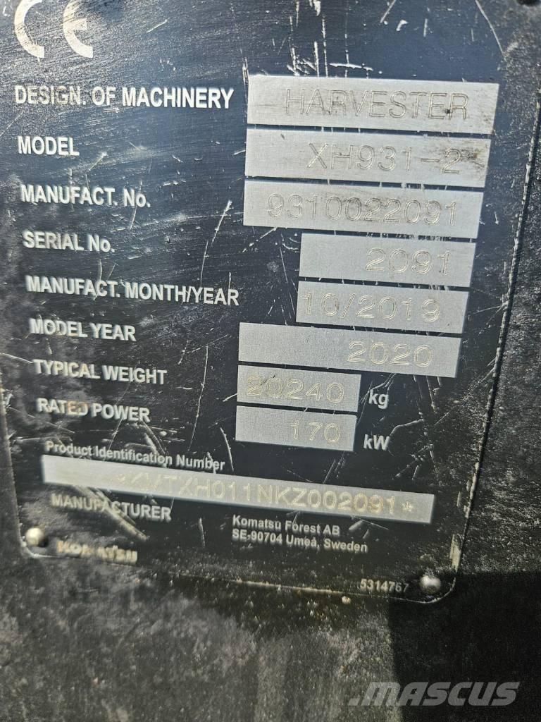 Komatsu C 144 Харвестеры