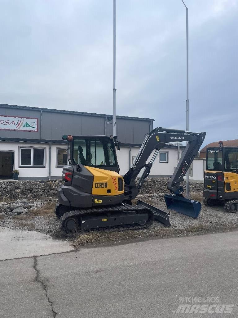 Volvo ECR 58 F Мини-экскаваторы