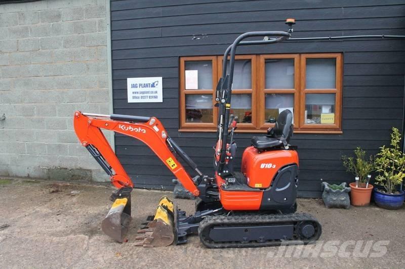 Kubota U 10-3 Мини-экскаваторы