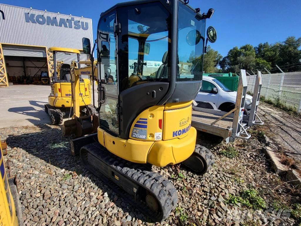 Komatsu PC26MR-5 Мини-экскаваторы