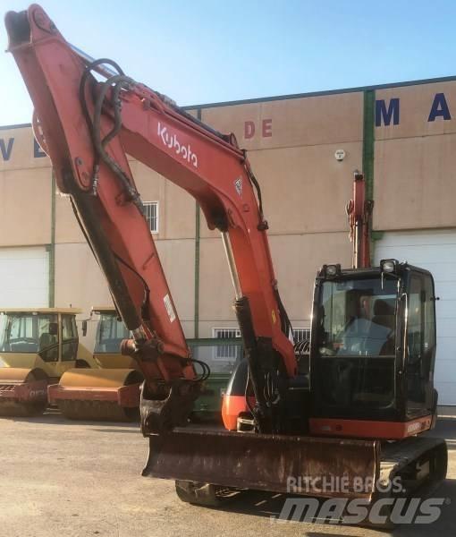 Kubota KX 080-4 Малые экскаваторы 7т-12т