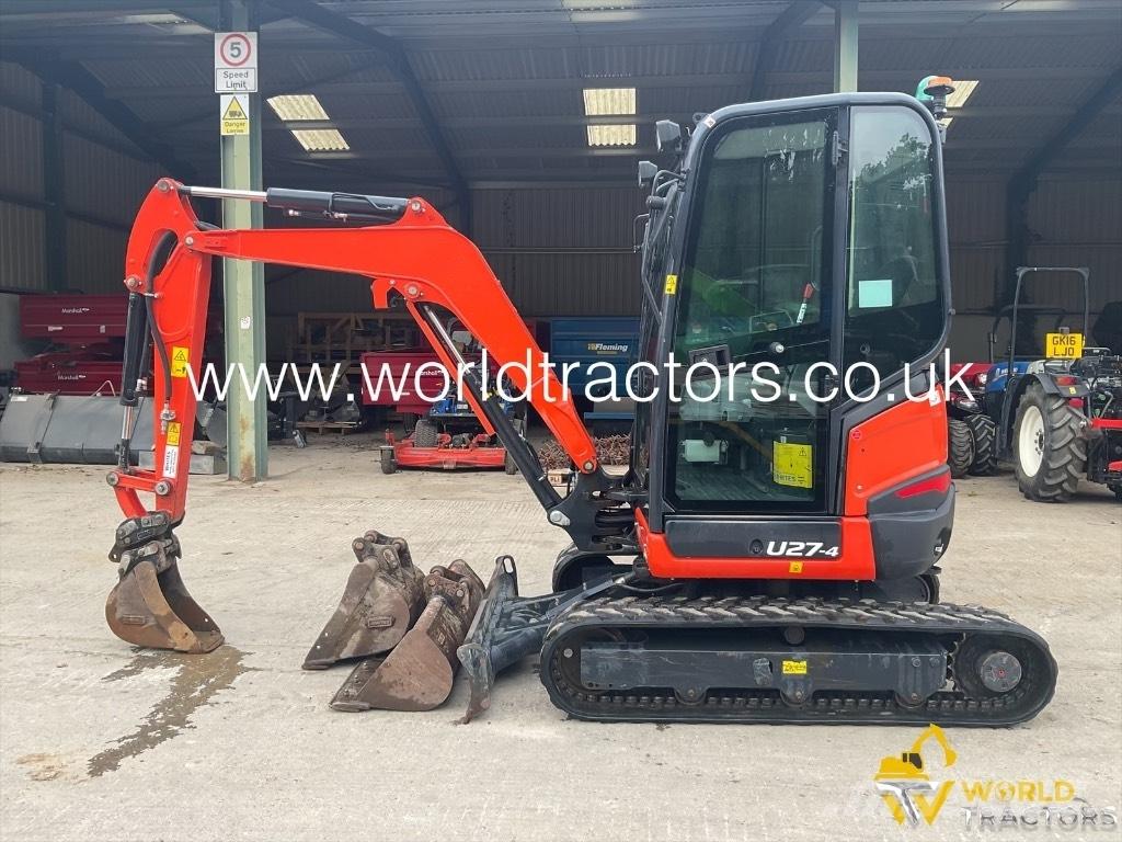 Kubota U 27-4 Мини-экскаваторы