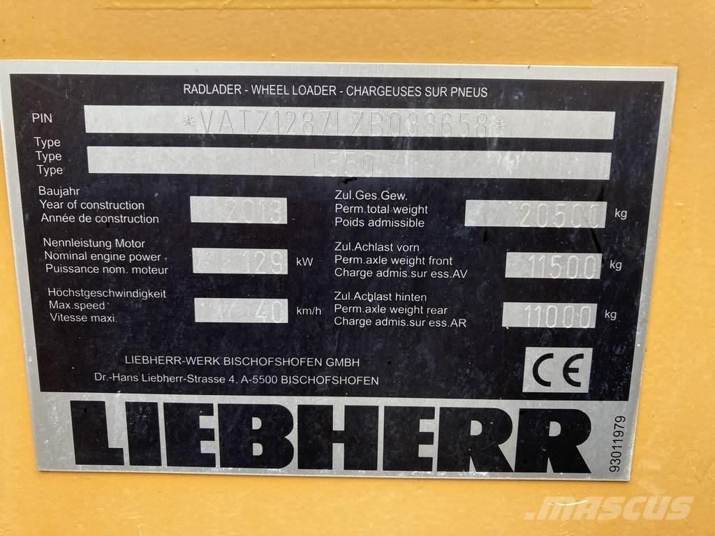 Liebherr L 550 Фронтальные погрузчики