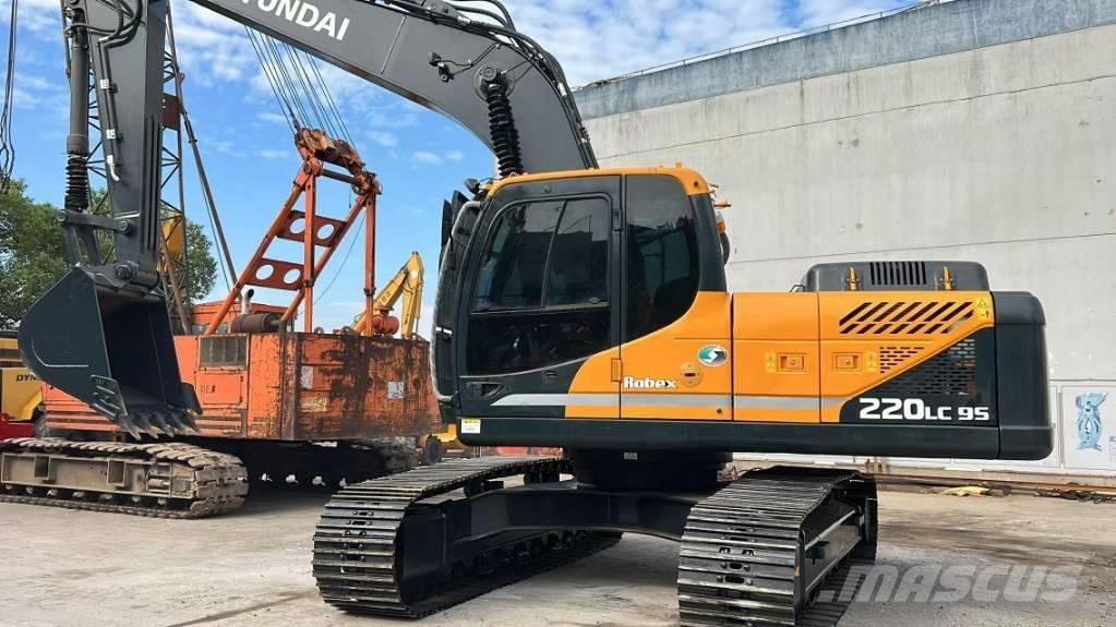 Hyundai R220LC-9S Малые экскаваторы 7т-12т