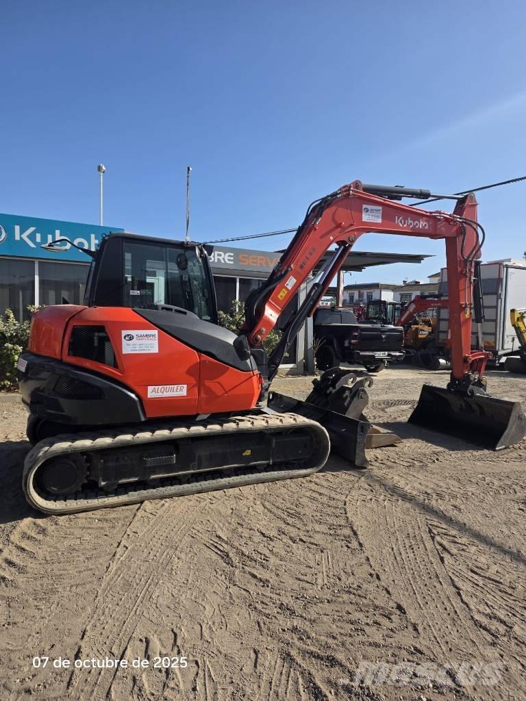 Kubota KX 080-4a2 Малые экскаваторы 7т-12т