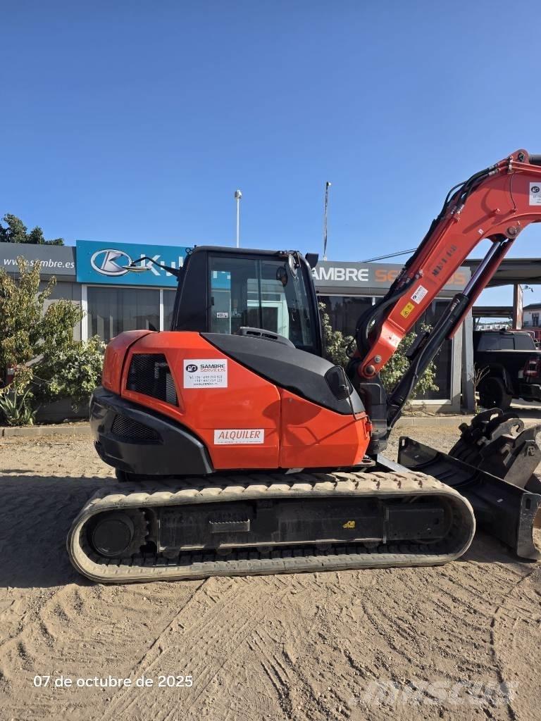 Kubota KX 080-4a2 Малые экскаваторы 7т-12т