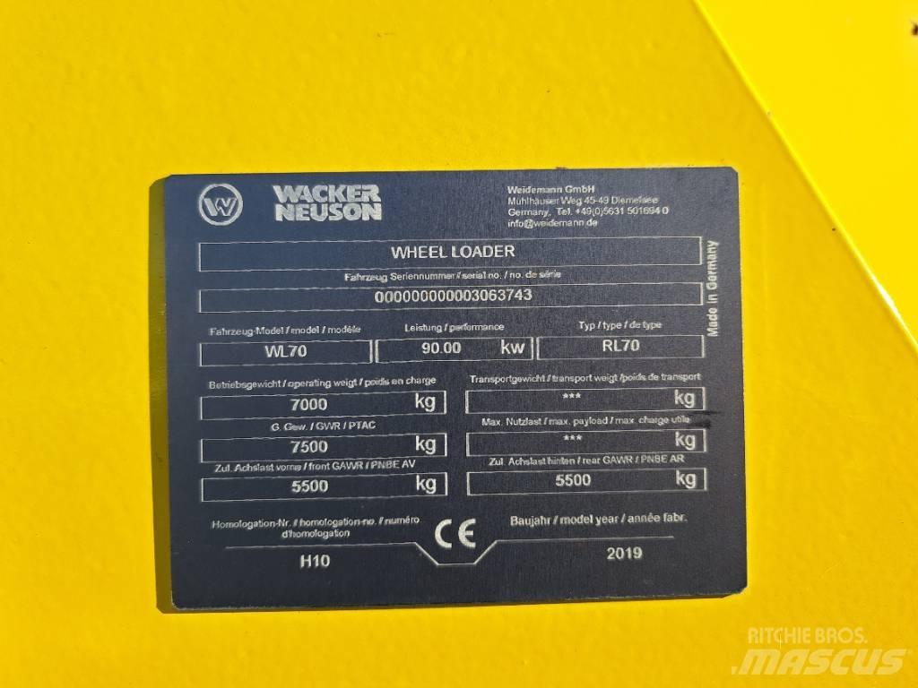 Wacker Neuson WL70 Фронтальные погрузчики