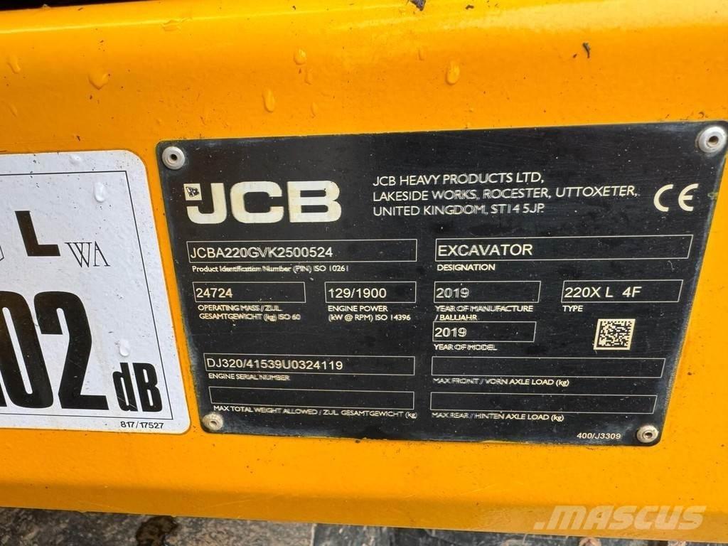 JCB JS220X LC Гусеничные экскаваторы