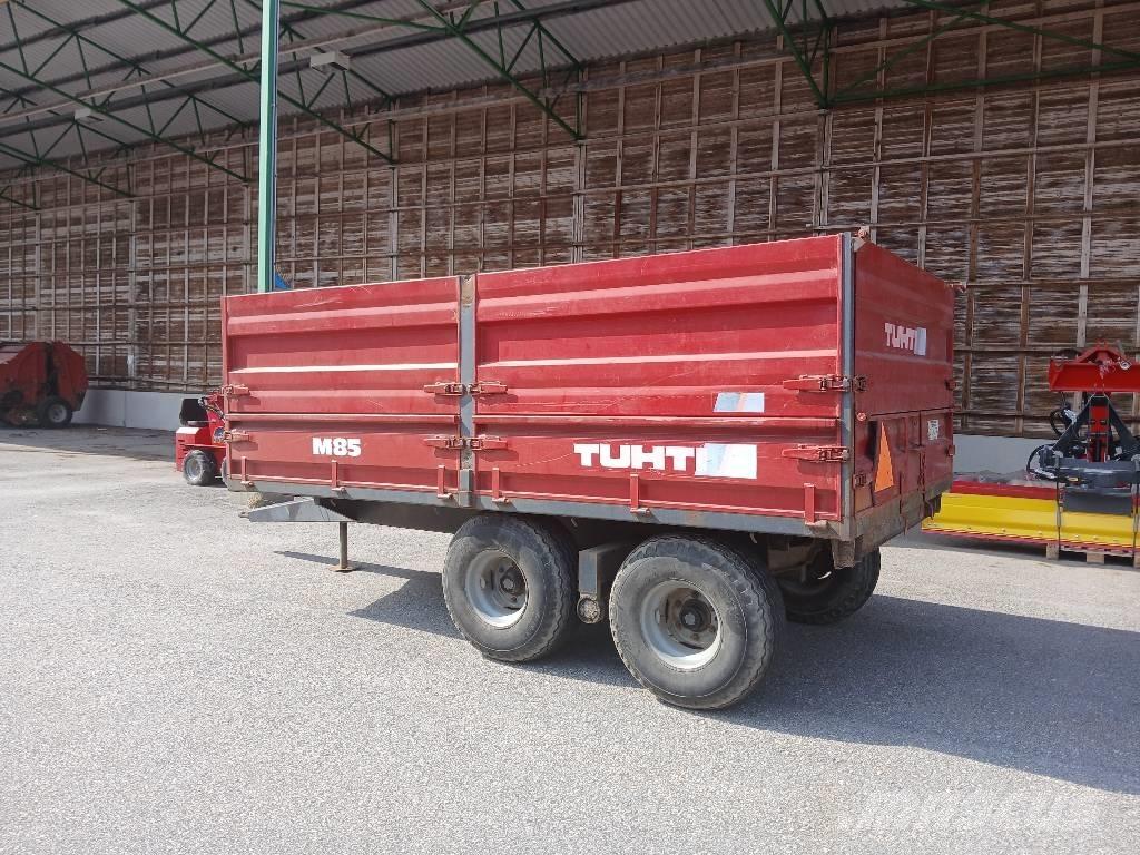 Tuhti M 85 Тракторные самосвальные прицепы