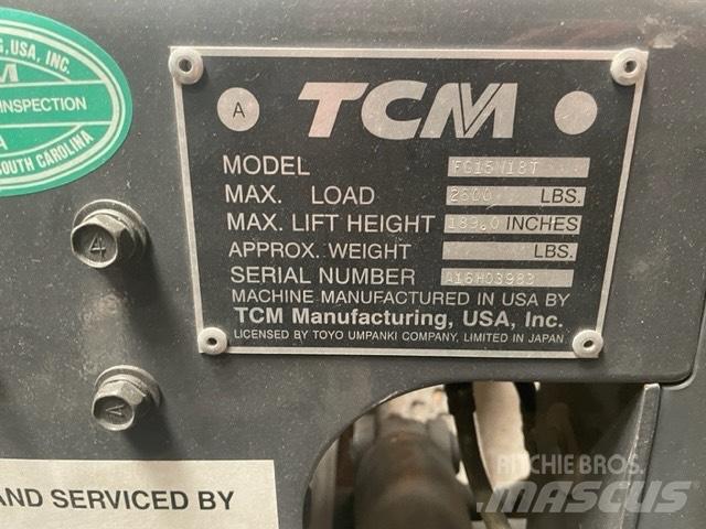 TCM FG15N18T Внедорожные погрузчики