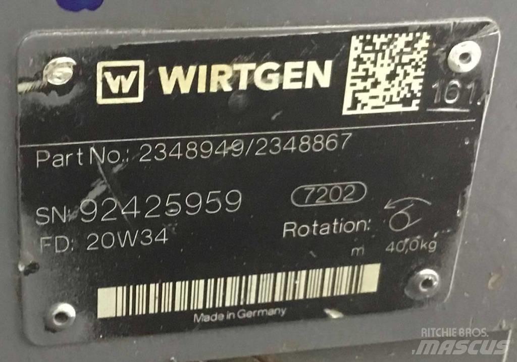 Wirtgen A4VG56 Гидравлическая система