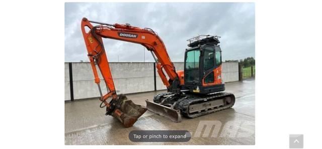 Doosan DX 85 R-3 Малые экскаваторы 7т-12т