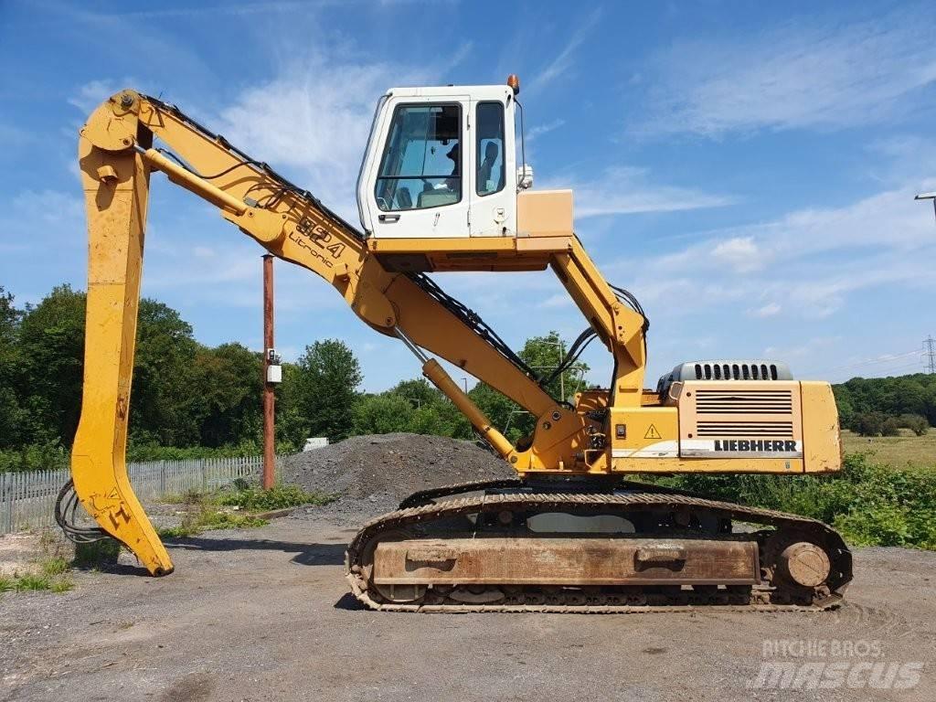 Liebherr R 924 B EW Перегружатели металлолома/промышленные погрузчики