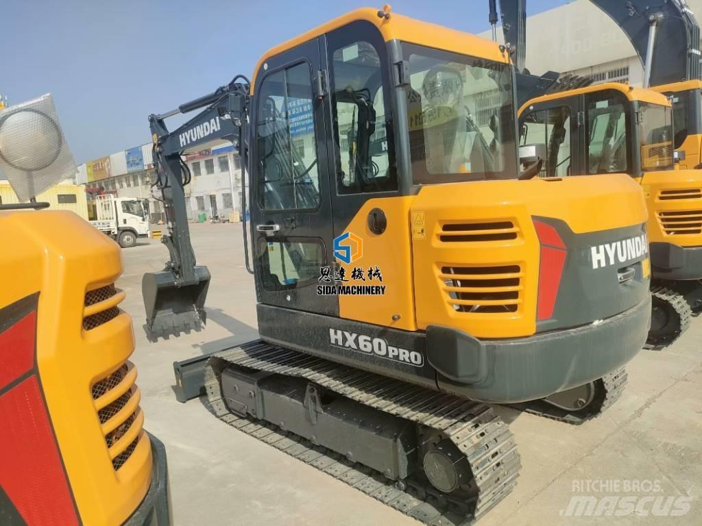 Hyundai HX60Pro Мини-экскаваторы