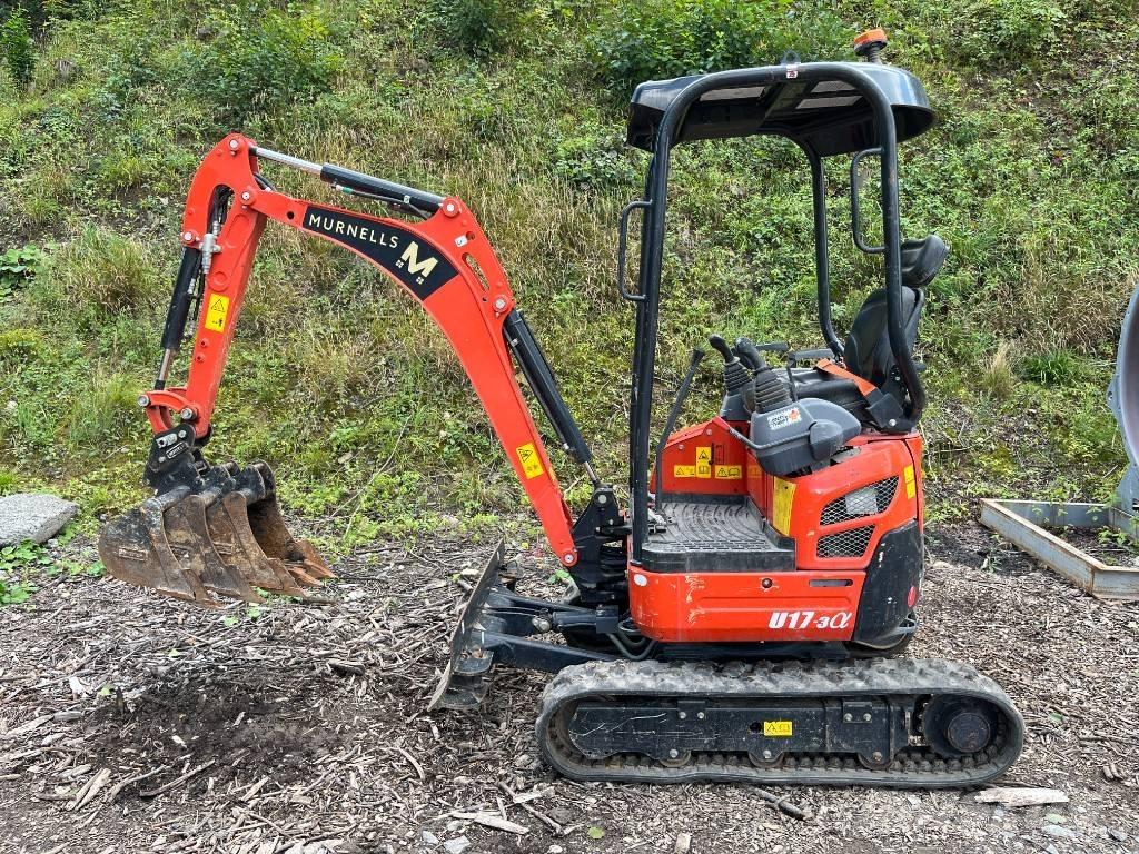 Kubota U 17-3 Мини-экскаваторы