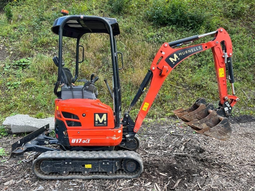 Kubota U 17-3 Мини-экскаваторы