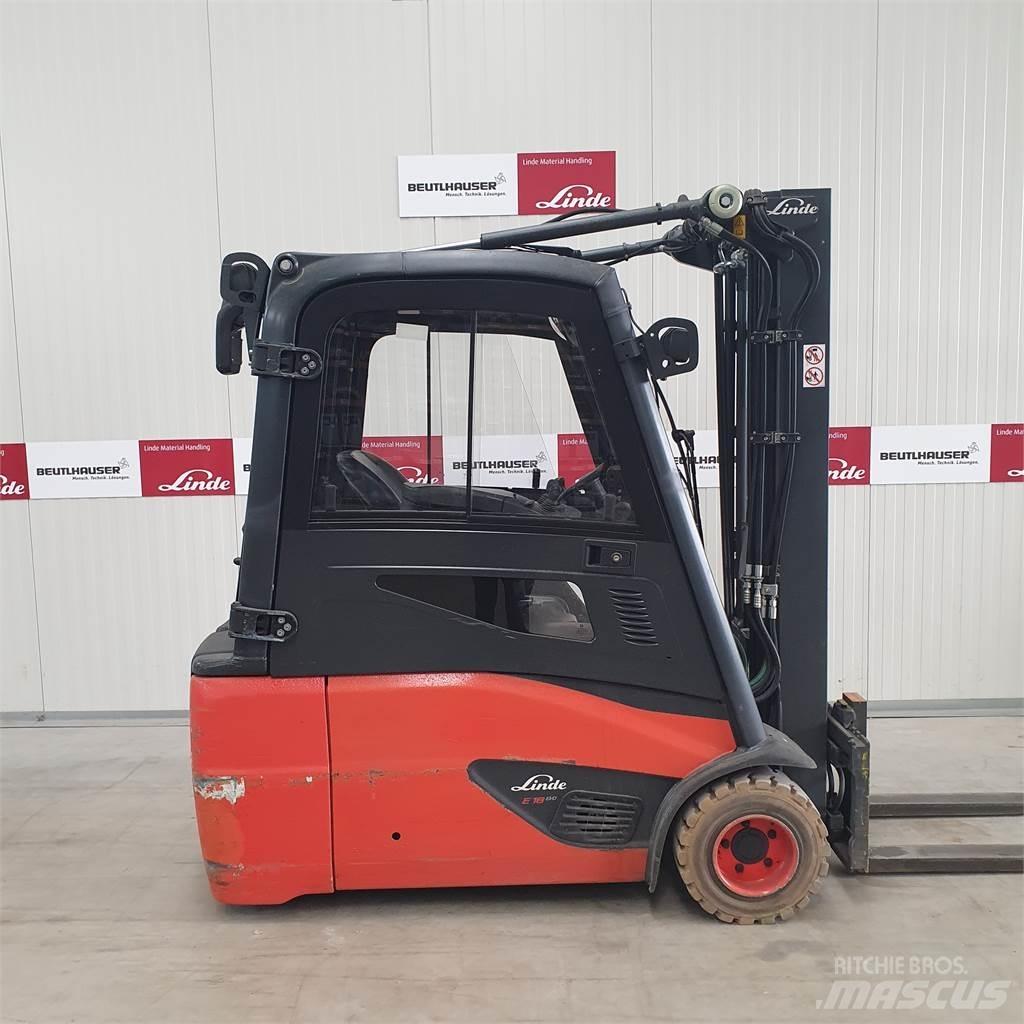 Linde E18L Электропогрузчики