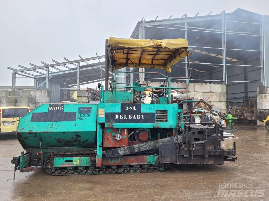 Vögele Super 1500 Асфальтоукладчики