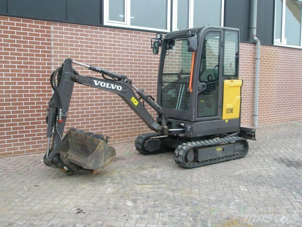 Volvo ECR18E Мини-экскаваторы