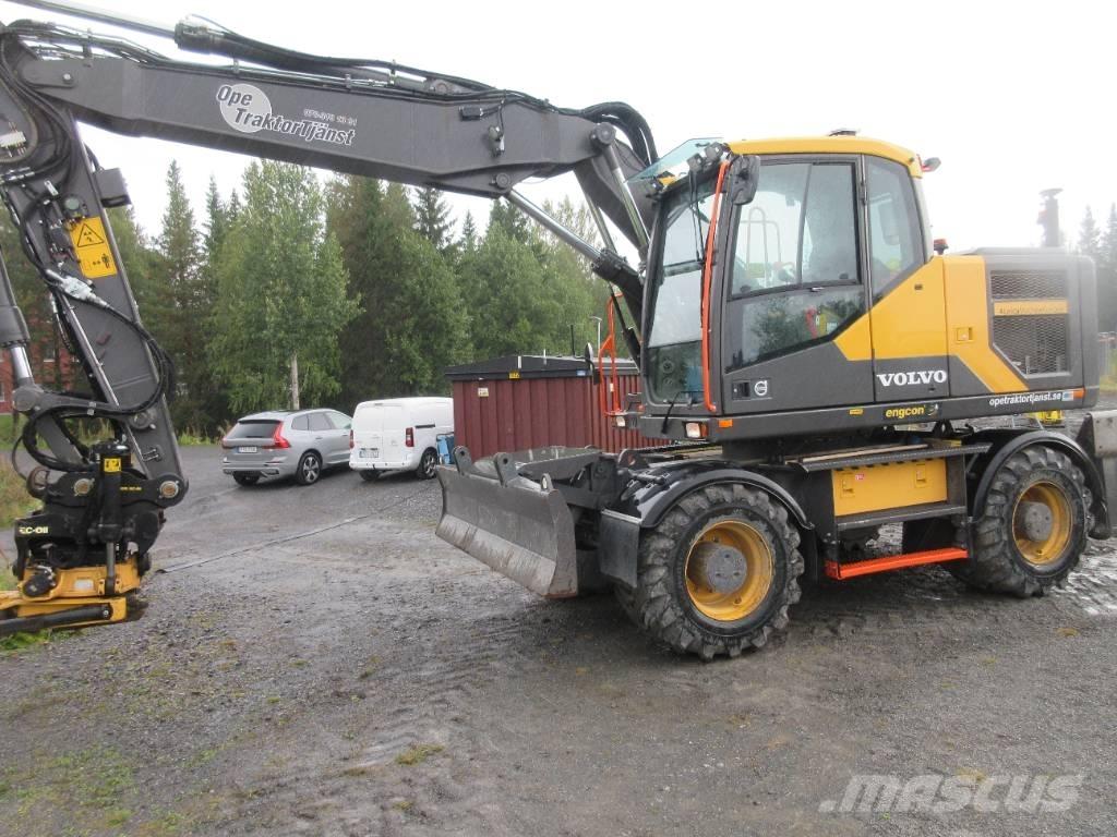 Volvo EW 160 E Колёсные экскаваторы