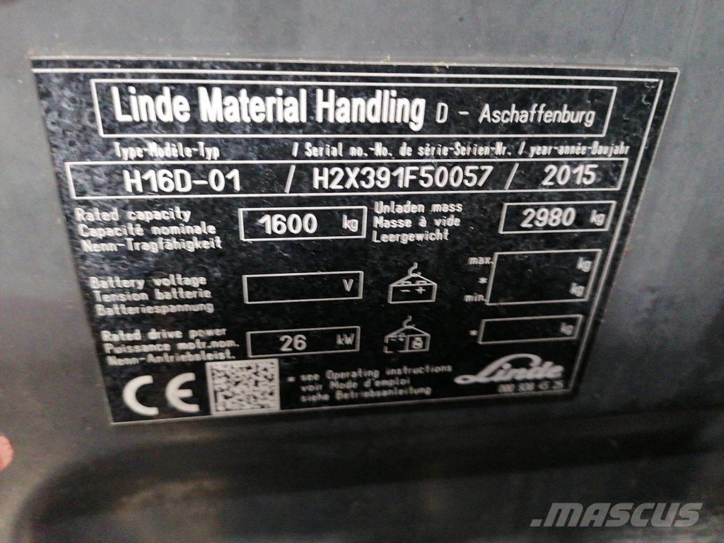Linde H16D-01 Дизельные погрузчики