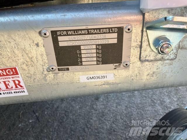 Ifor Williams GX 84 Низкорамные прицепы