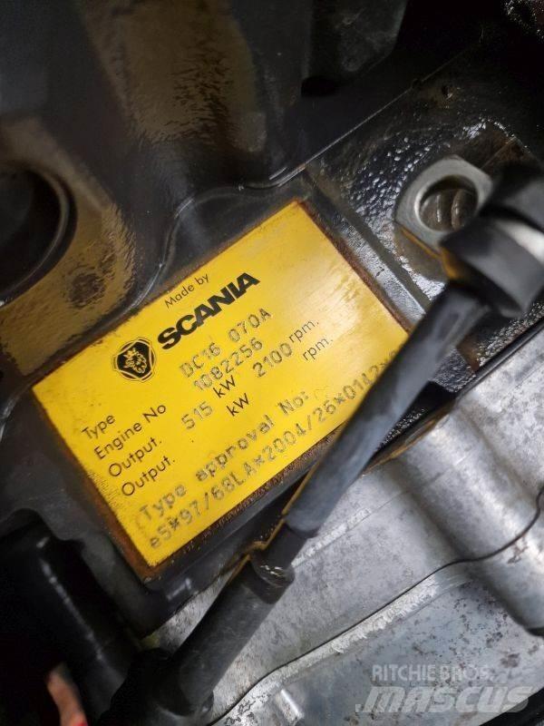 Scania DC16 070A Двигатели