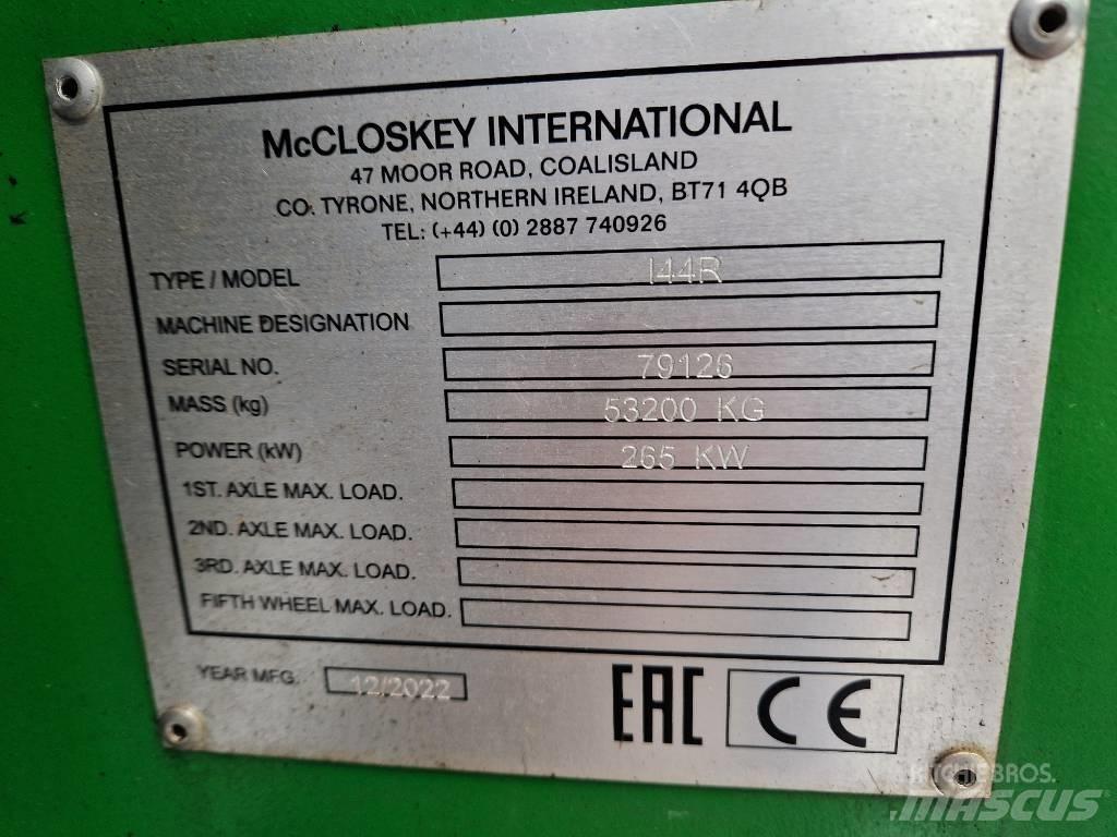 McCloskey I44RV3 Дробилки